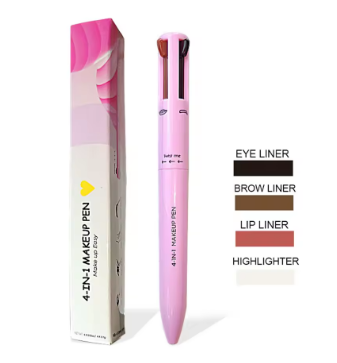 4-in-1 Makeup Pen: Eyeliner, Brow Pencil, Lipliner & Highlighter